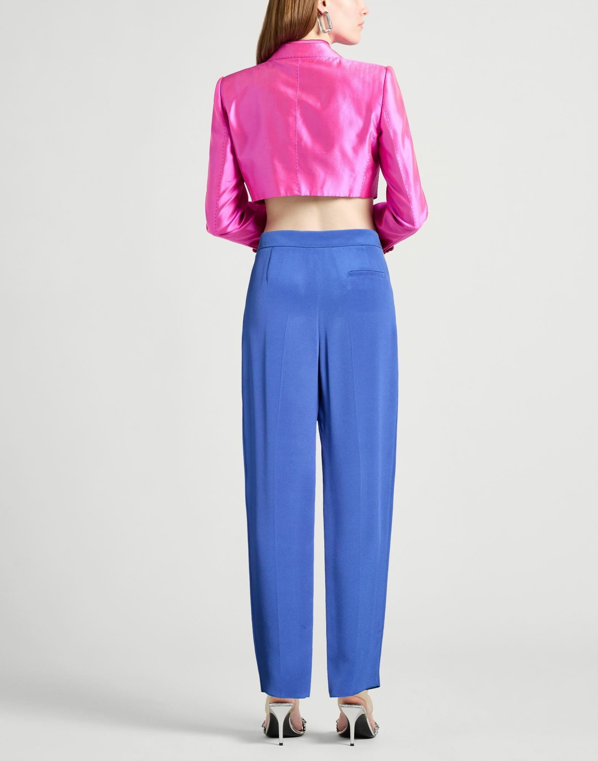 Giorgio Armani Womens Pants Bright in Blue