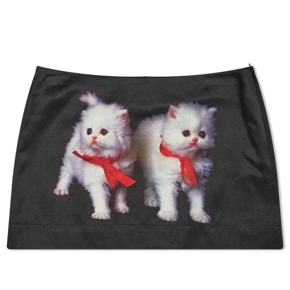 Ashley Williams Cat Print Mini Skirt Ashley Williams