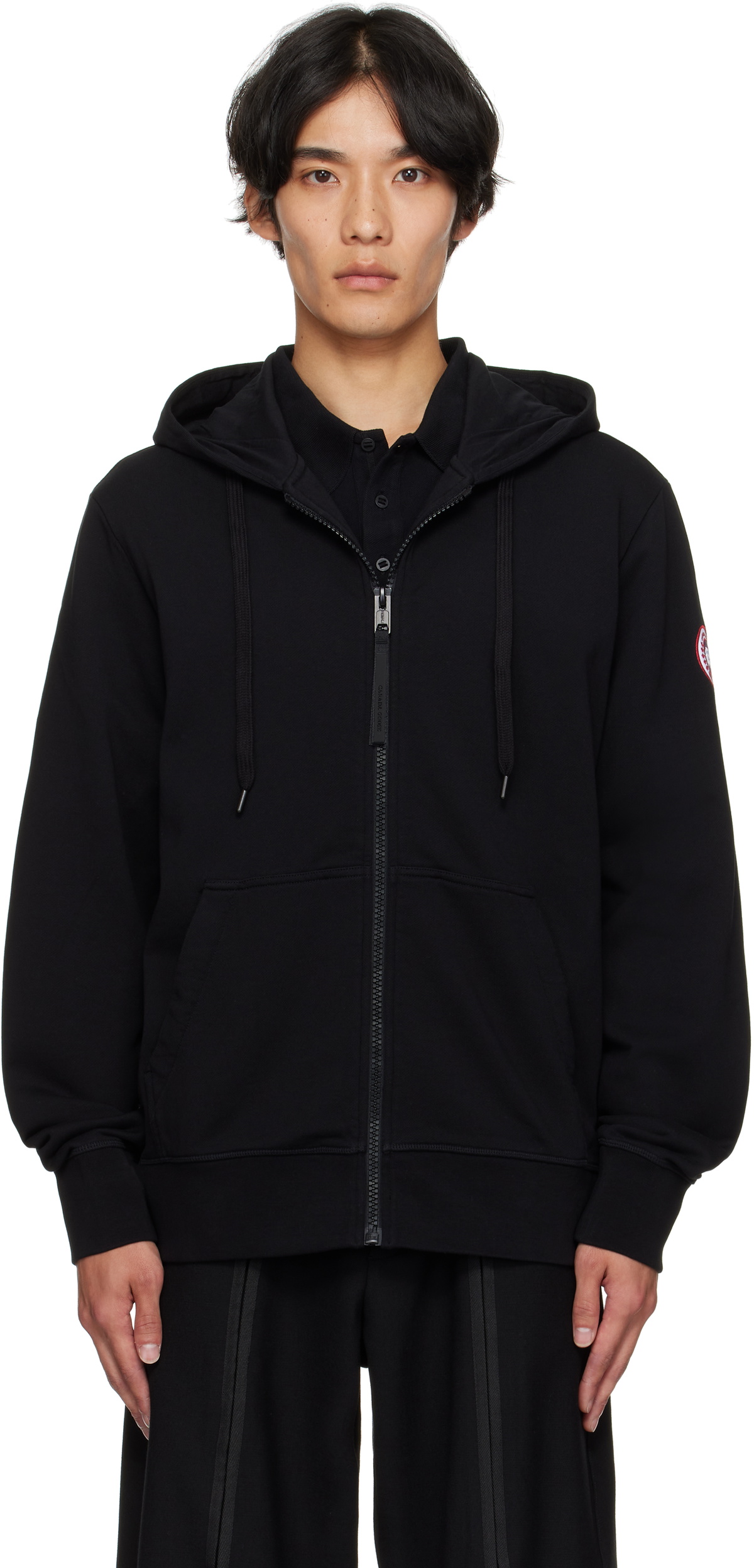 Canada Goose Black Tobermory Heavyweight Hoodie Canada Goose