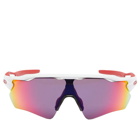 Oakley Radar EV Path Sunglasses in White/Prizm Road