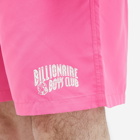 Billionaire Boys Club Men's Diamond And Dollars Swim Shorts in Pink
