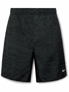 Nike Running - Run Division Challenger Straight-Leg Printed Dri-FIT Shorts - Black
