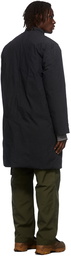 Snow Peak Black Wrap C/N Down Coat