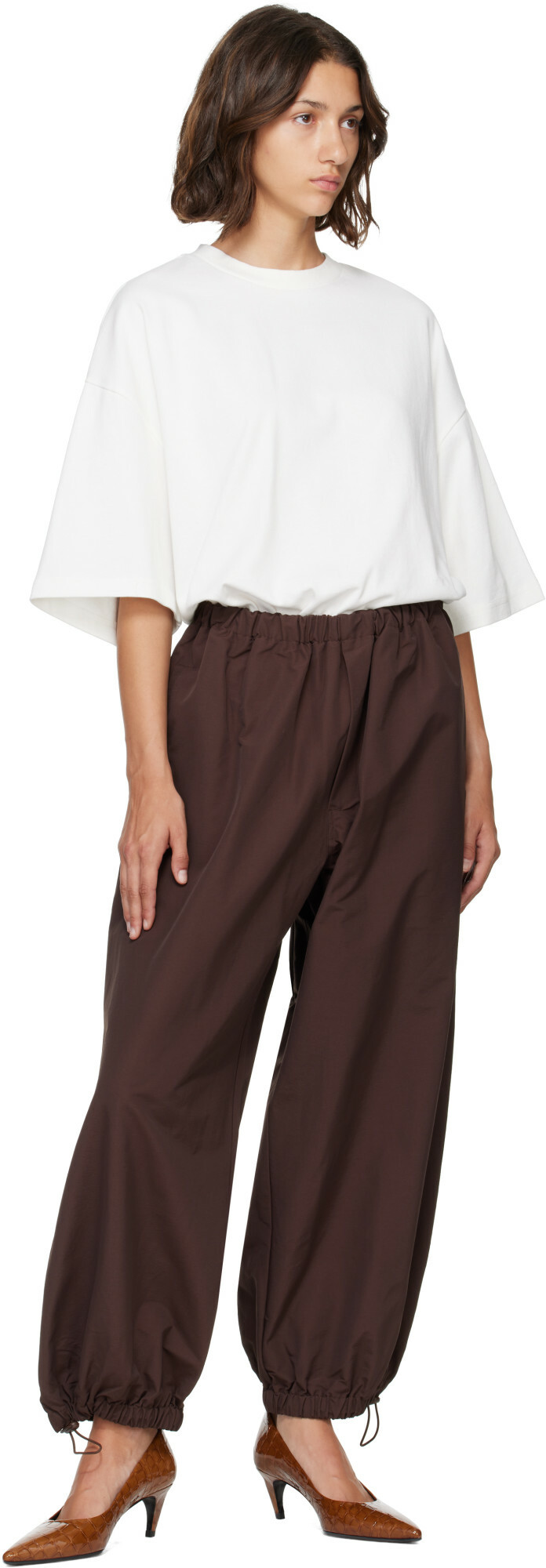 Entire Studios Brown Profile Trousers