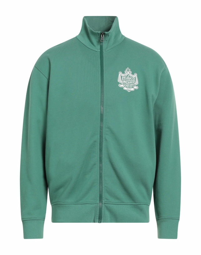 Photo: Maison Kitsuné Mens Sweatshirt in Green