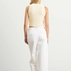 Nothing Written Women's Garine Wool Vest in Ivory