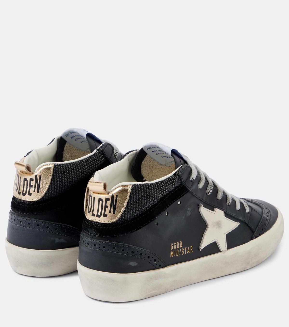 Golden Goose Mid Star leather sneakers Golden Goose Deluxe Brand Golden Goose Mid Star leather sneakers Golden Goose Deluxe Brand
