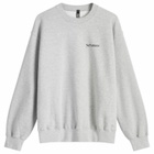 No Problemo Men's Mini Problemo Crew Sweatshirt in Grey Marl