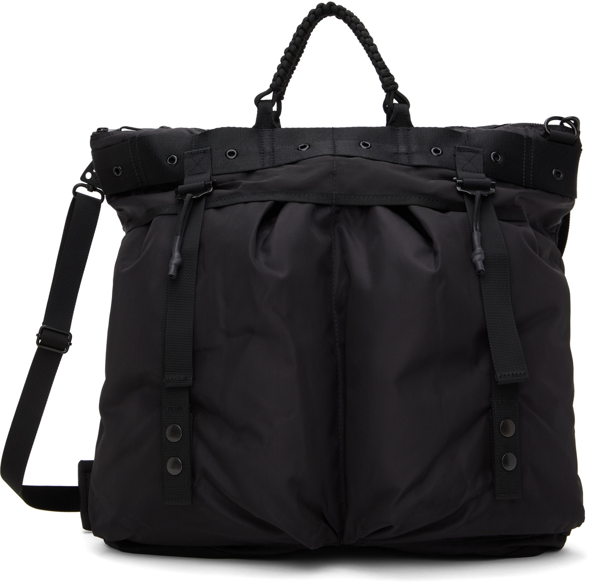 Maharishi Black 1112 MaHa M.A.L.I.C.E. Tote