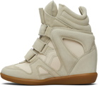 Isabel Marant Gray Bekett Sneakers