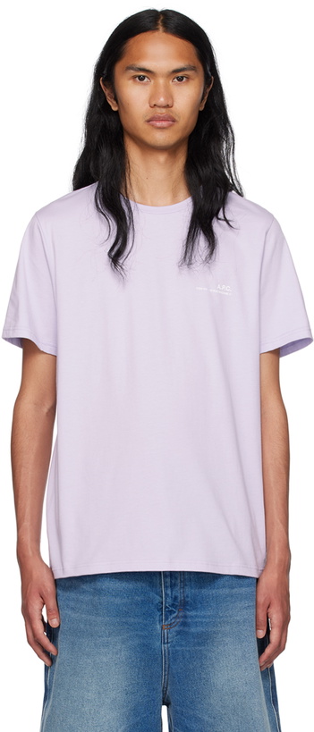 Photo: A.P.C. Purple Parma T-Shirt