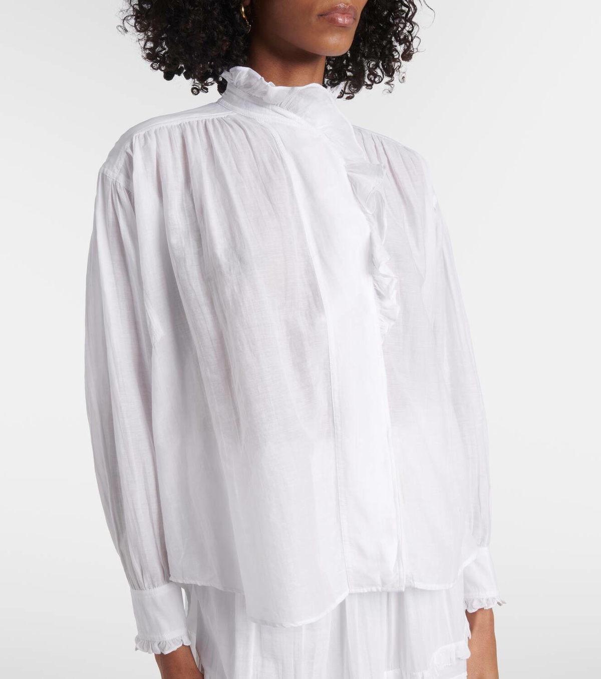 Marant Etoile Etoile cotton-blend pajama shirt