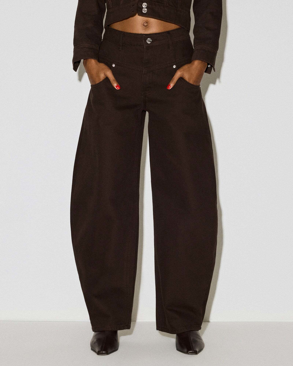Steve Madden The Tribeca Jean Pants in Espresso