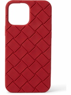 Bottega Veneta - Intrecciato Rubber iPhone 13 Pro Max Case