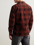 RRL - Monterey Checked Cotton-Corduroy Overshirt - Red