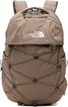 The North Face Beige Borealis Backpack
