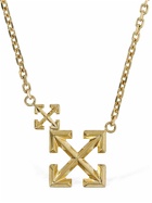 OFF-WHITE - Double Arrow Charm Necklace