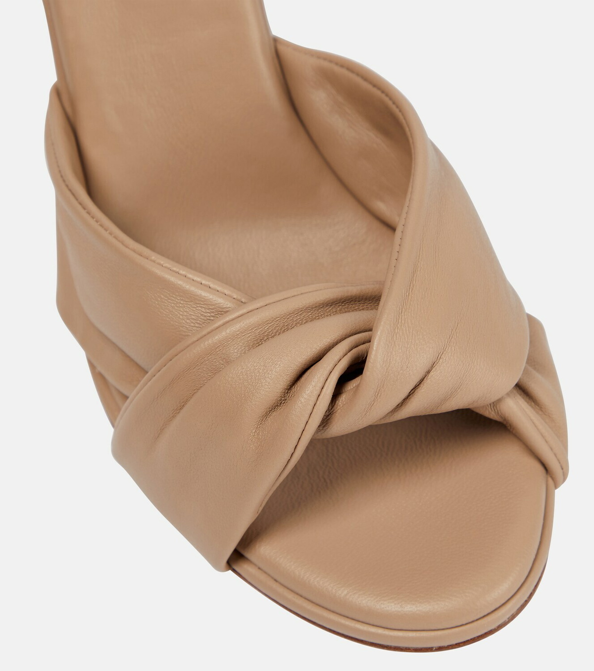 【Aquazzura】 Olie 85レザーミュール Aquazzura Olie 85 leather mules Aquazzura