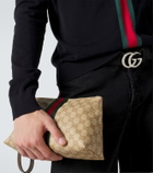 Gucci Small GG canvas pouch