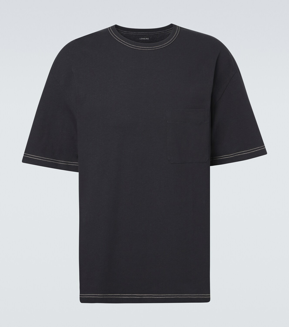 Lemaire Cotton and linen T-shirt