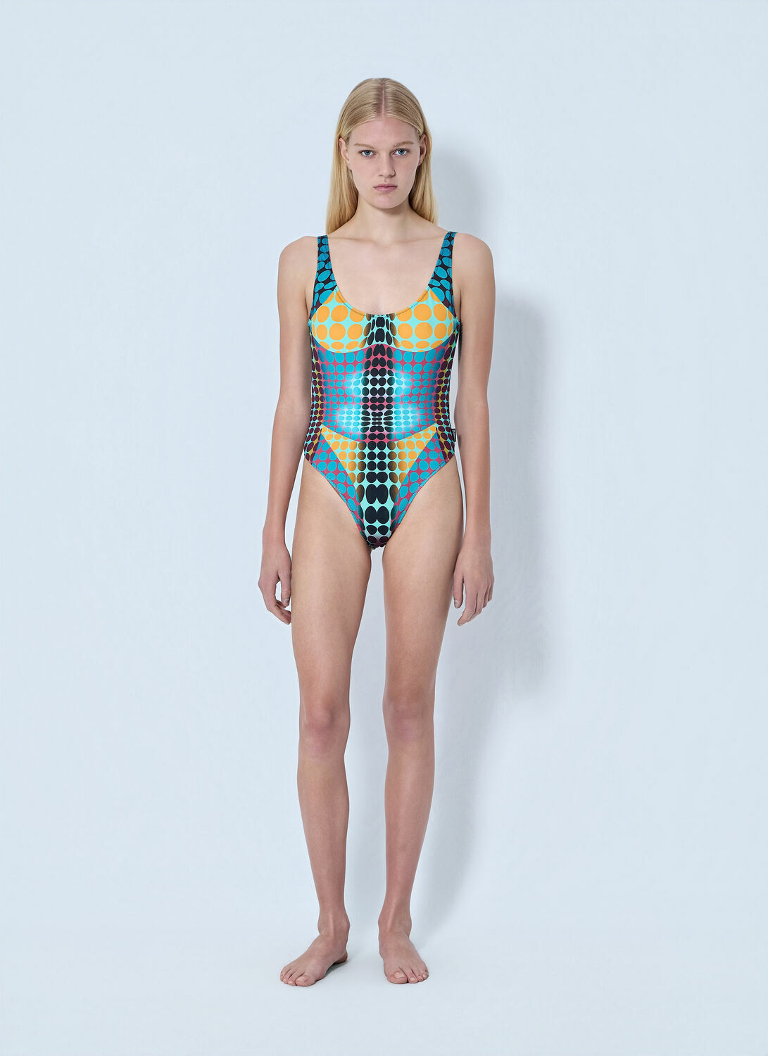 Jean Paul Gaultier Re-Edition The Blue Dots Swimsuit