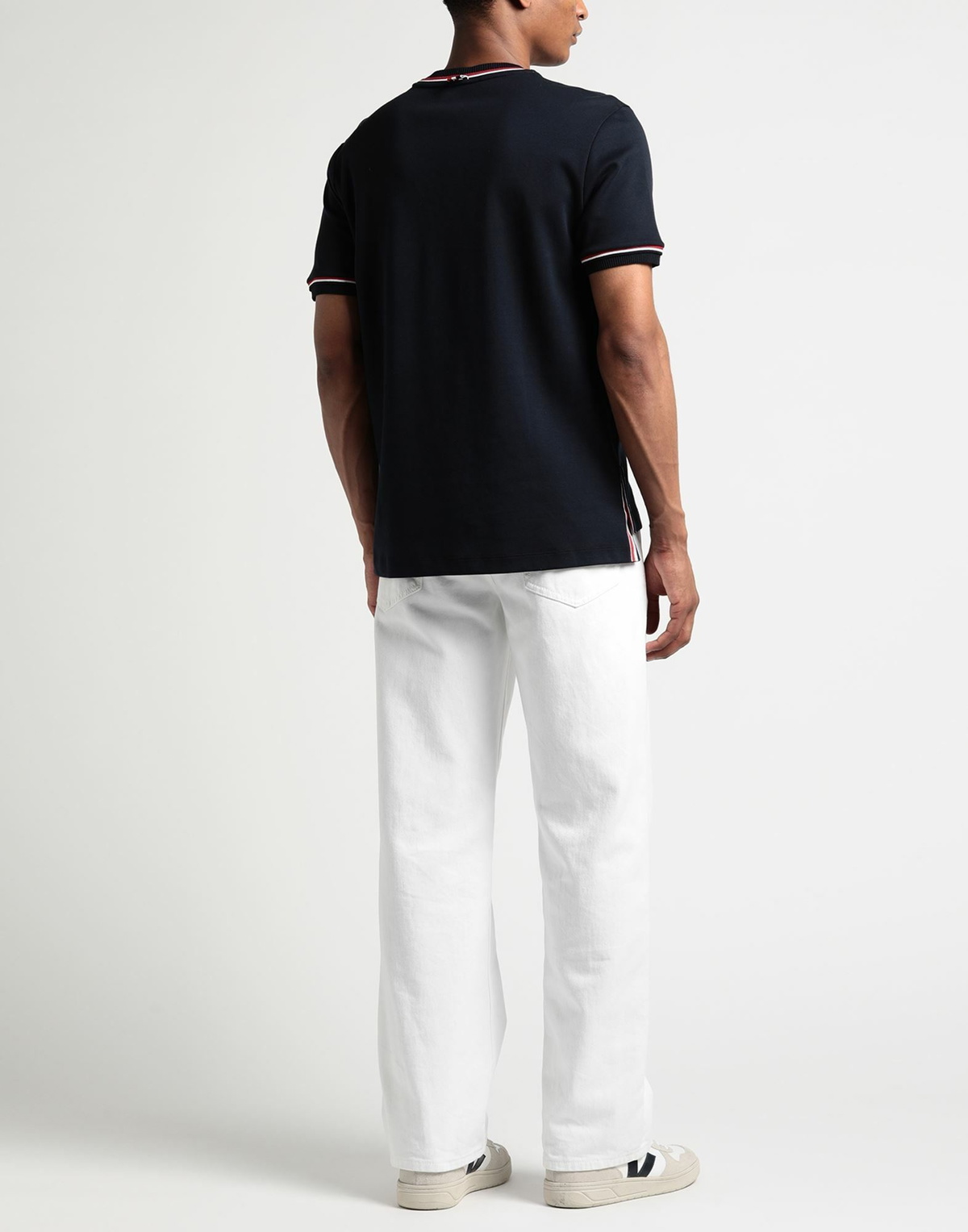 Thom Browne Mens T-shirt in Navy