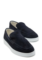 Jude Llow Jacqués Suede Loafers Navy