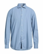 Massimo Alba Mens Shirt in Sky blue