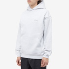 Dime Men's Classic Small Logo Hoodie in Ash