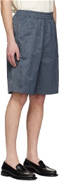 LE17SEPTEMBRE Blue Four-Pocket Shorts
