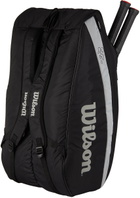 Wilson Black Fed Team 12-Pack Tennis Racket Bag