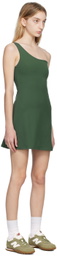 Girlfriend Collective Green Bianca Minidress