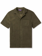 Ralph Lauren Purple label - Cabana Cotton-Terry Shirt - Green