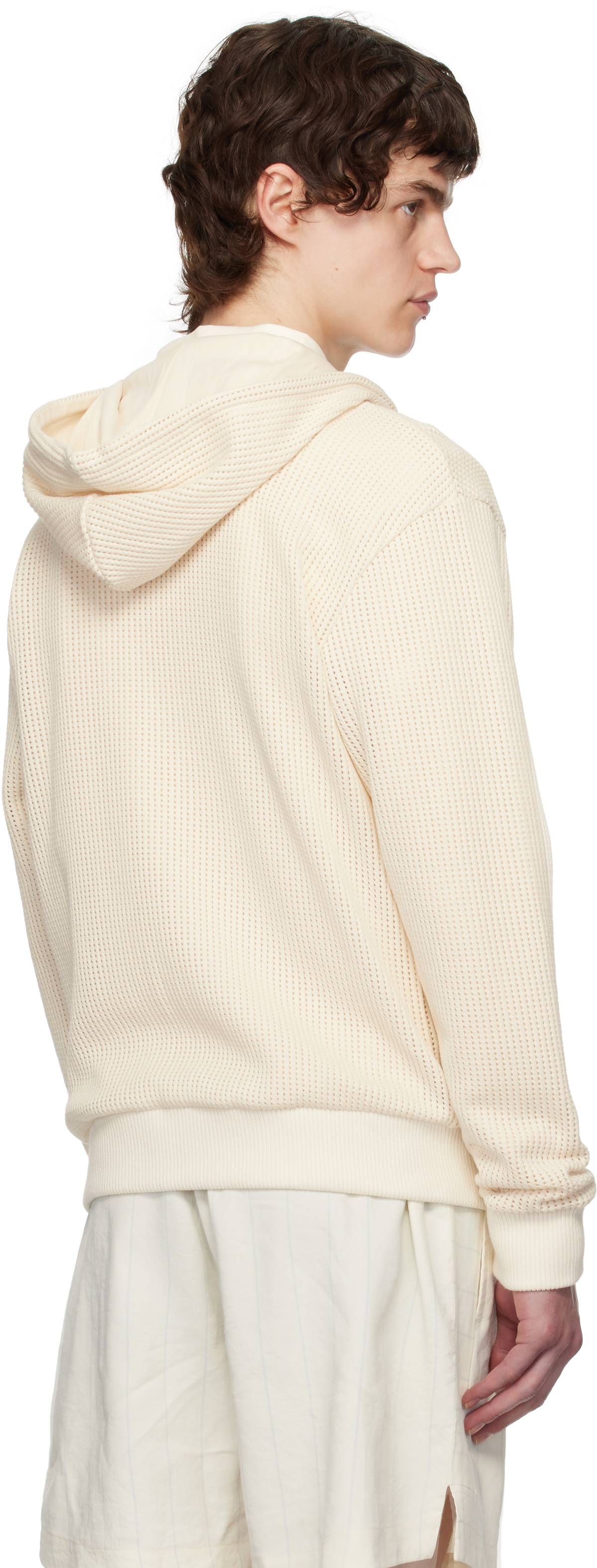 Wales Bonner Off-White Stereo Hoodie