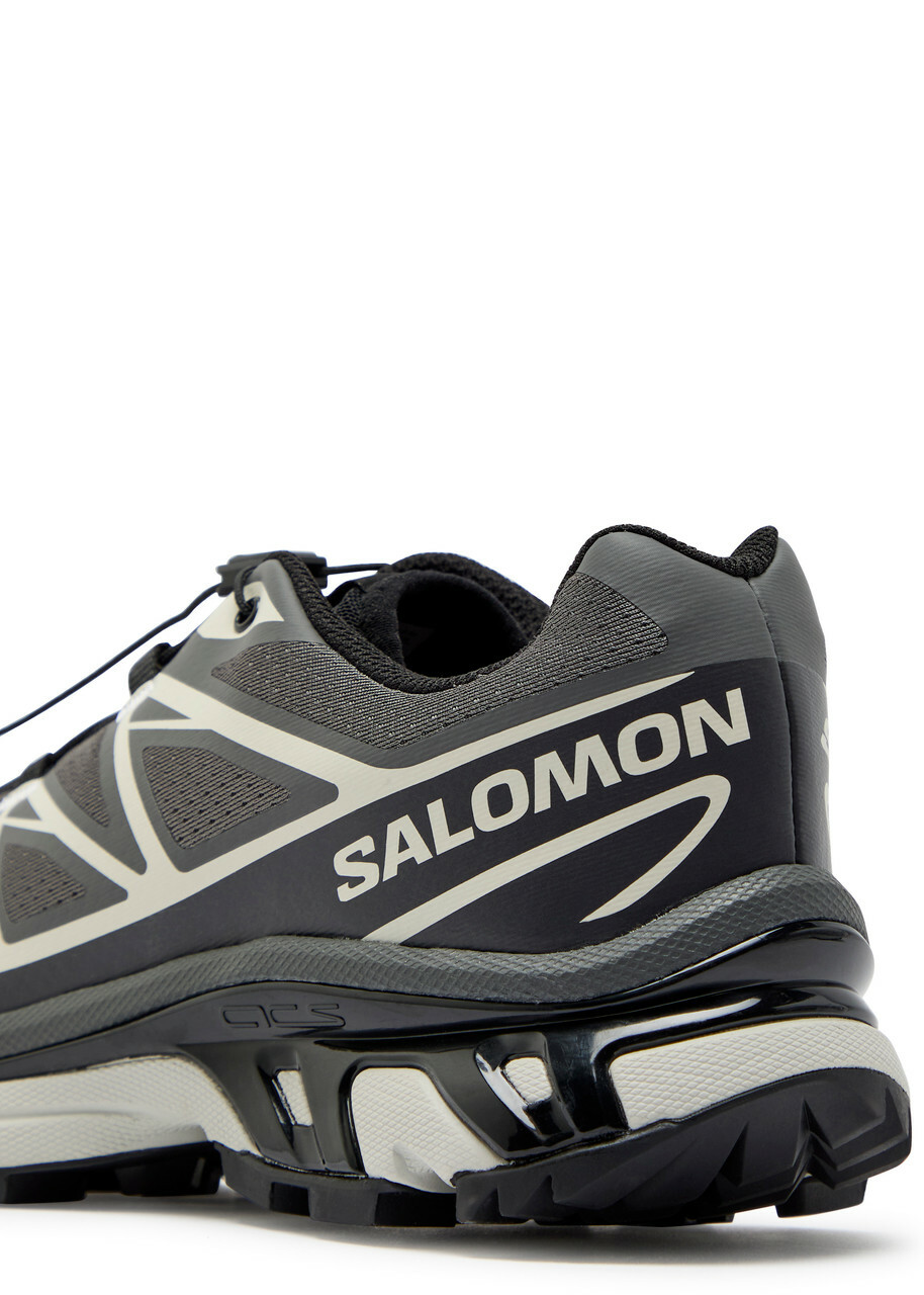 Salomon XT-6 Panelled Mesh Sneakers Grey