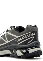 Salomon XT-6 Panelled Mesh Sneakers Grey