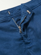 Orlebar Brown - Bulldog Straight-Leg Linen and Lyocell-Blend Shorts - Blue