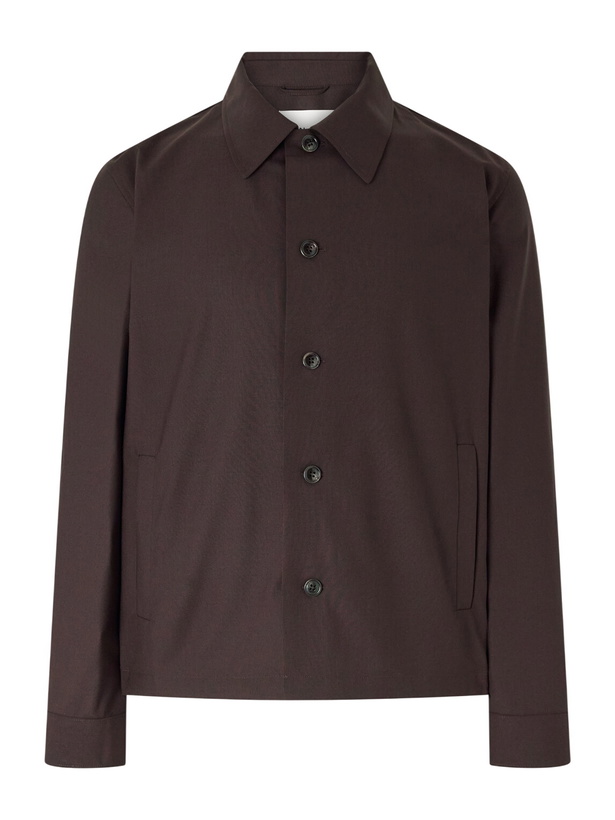 Photo: NN07 - Zander 10037 Recycled Woven Jacket - Brown