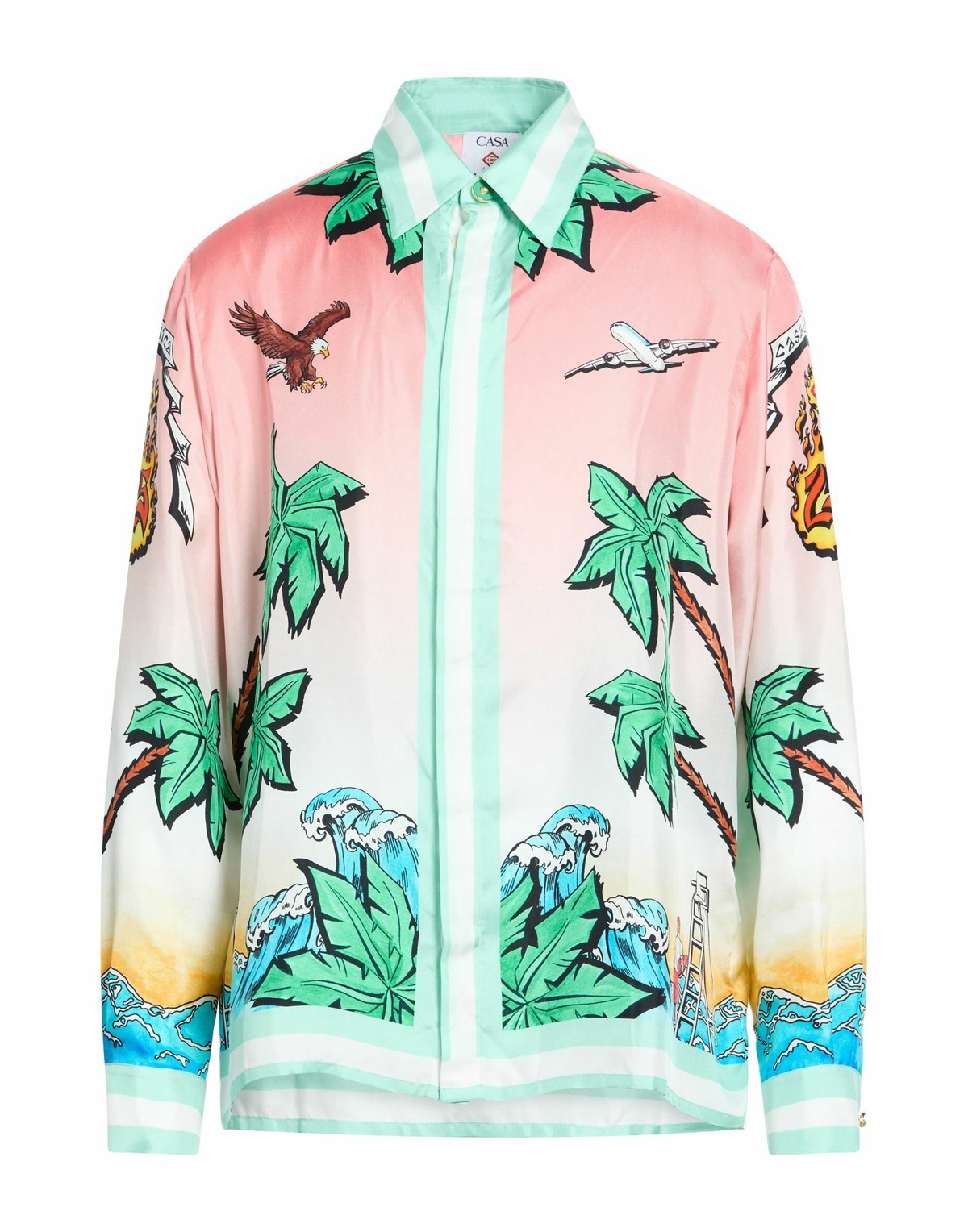 Casablanca Mens Shirt in Pink