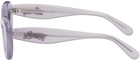 LOEWE Purple Cat-Eye Sunglasses