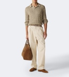 Ralph Lauren Purple Label Cotton-blend straight pants