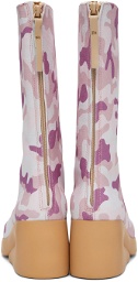 I'm Sorry by Petra Collins Pink Camper Edition Camo Boots