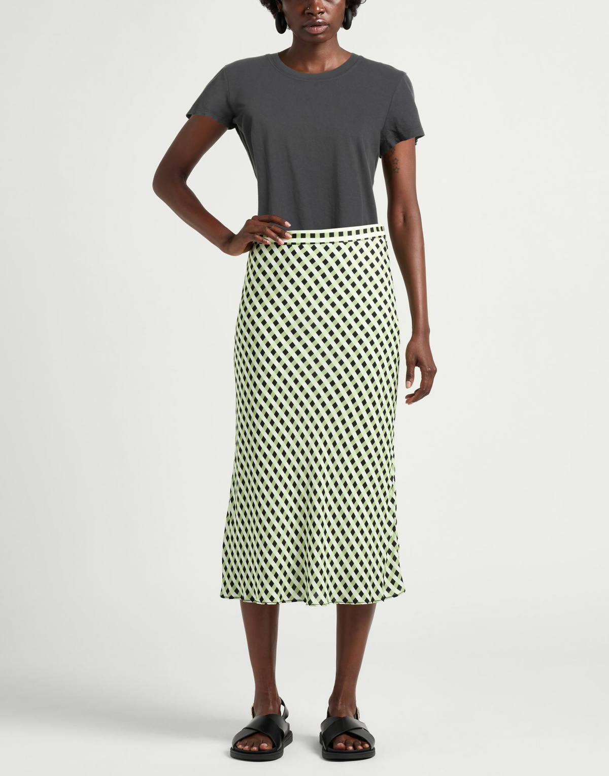 James Perse Womens T-shirt Charcoal