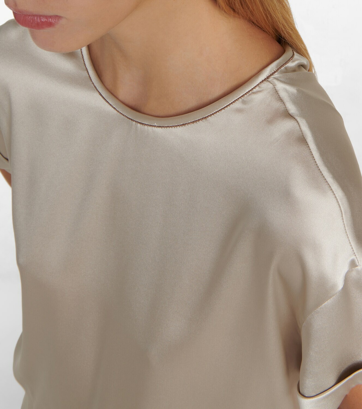 emerald satin midi dress