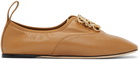 LOEWE Tan Anagram Soft Derbys