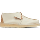 Clarks Originals Off-White Desert Trek Derbys