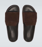 Jacquemus Mocassin suede slides