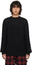 Givenchy Black 4G Sweater