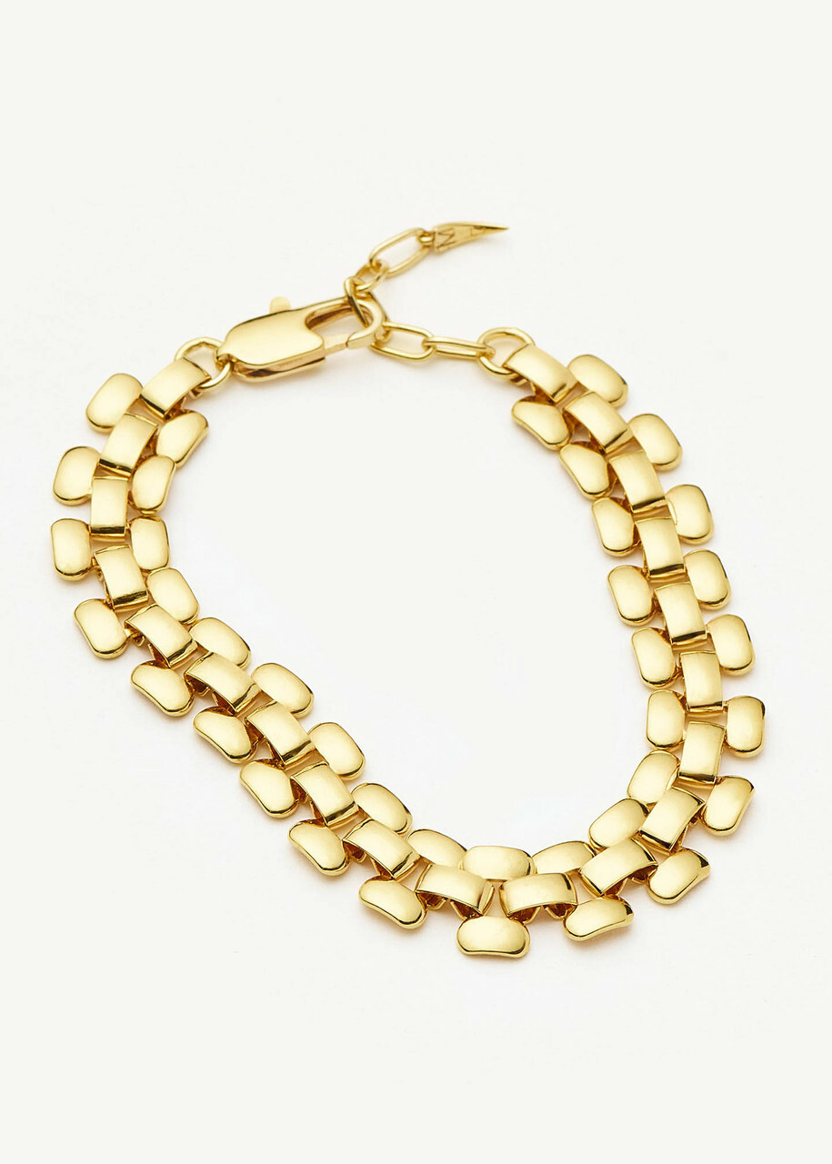 Missoma Timepiece 18ct Gold Plated Bracelet