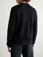 Monitaly - Alpaguan Alpaca-Blend Sweater - Black